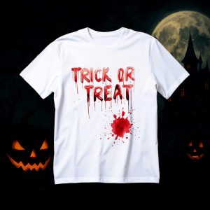 Trick or Treat Blood Shirt 1