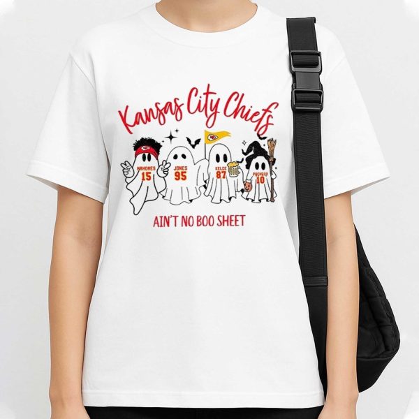 Kansas City Chiefs Football Ain’t No Boo Sheet Halloween Shirt
