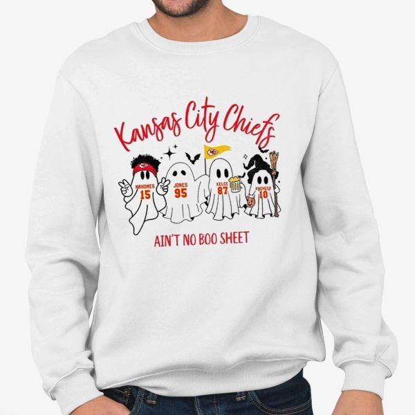 Kansas City Chiefs Football Ain’t No Boo Sheet Halloween Shirt