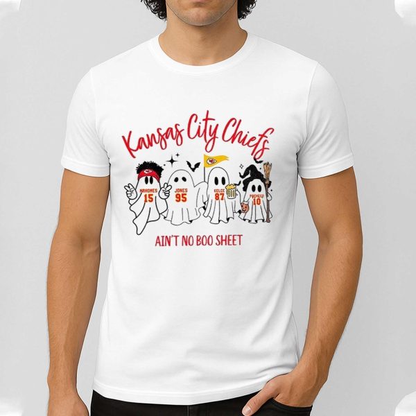 Kansas City Chiefs Football Ain’t No Boo Sheet Halloween Shirt