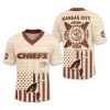 Kansas City Chiefs Native American V neck Jersey 2025 1