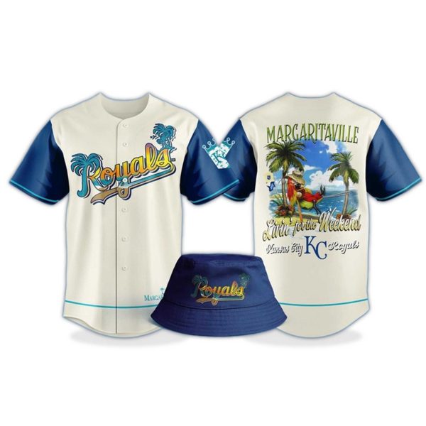 Kansas City Royals Margaritaville Night Jersey 2025 1