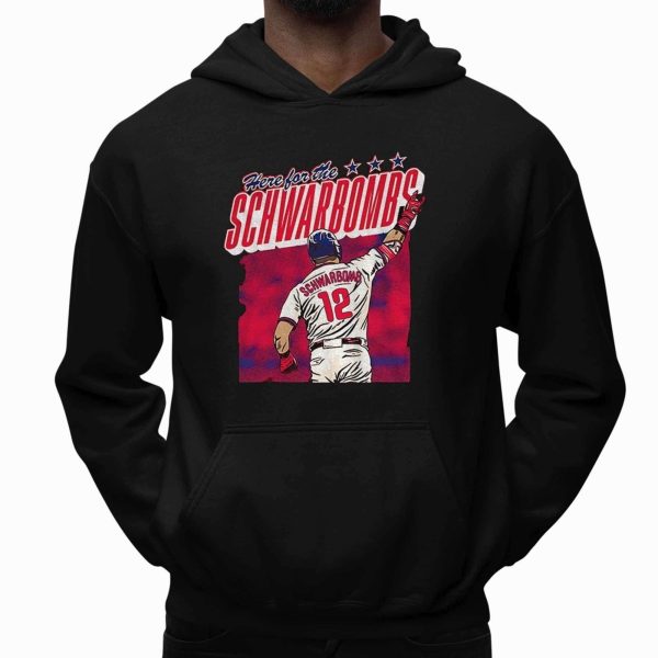 Kyle Schwarber Here For The Schwarbombs Phillies Shirt
