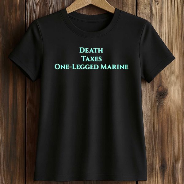 Lexie Brown Wears Death Taxes One Legged Marine Shirt