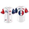 Los Angeles Dodgers France Heritage Month Jersey 2025 1