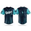 Los Angeles Dodgers Teacher Appreciation Ocean Teal Jersey 2025 1