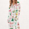 Lovely Nutcracker Christmas Silky Satin Pajama Set 2