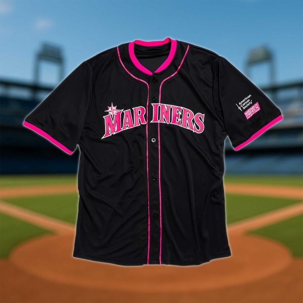 Mariners Pink at the Park Jersey 2025 Giveaway 3