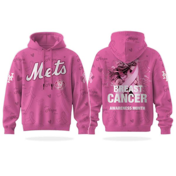 Mets Breast Cancer Awareness Month Hoodie 2025 3