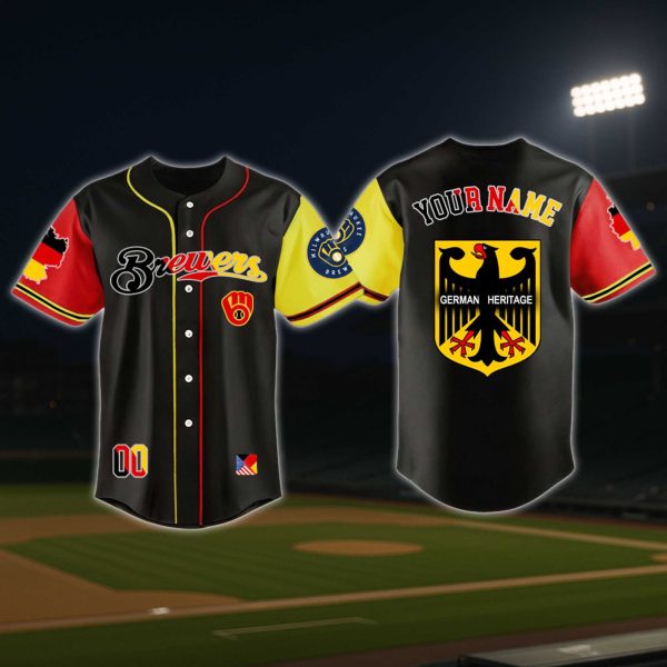 Milwaukee Brewers German Heritage Month Jersey 2025 2