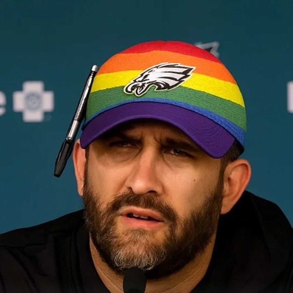 Nick Sirianni Rainbow Hat