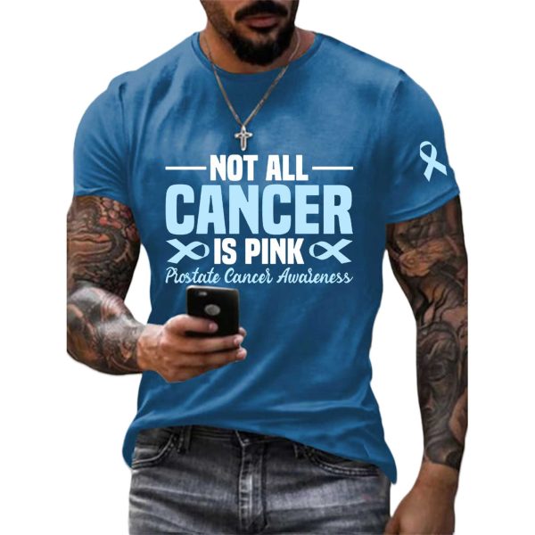 Not All Cancer Is Pink Prostate Cancer Awareness Shirt 3