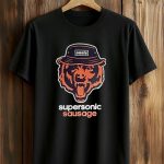 Oasis  Supersonic Sausage Chicago Bears T-shirt