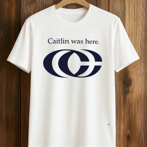 Caitlin Was Here Logo T shirt