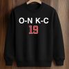 Owen Caissie Wears ONKC 19 Shirt