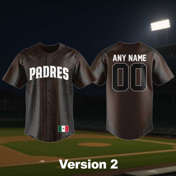 Padres Mexican Heritage Night Baseball Jersey 2025 2