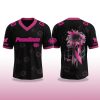 Penn State Nittany Lions Breast Cancer Awareness Month V neck Short Sleeve Jersey 2025 2