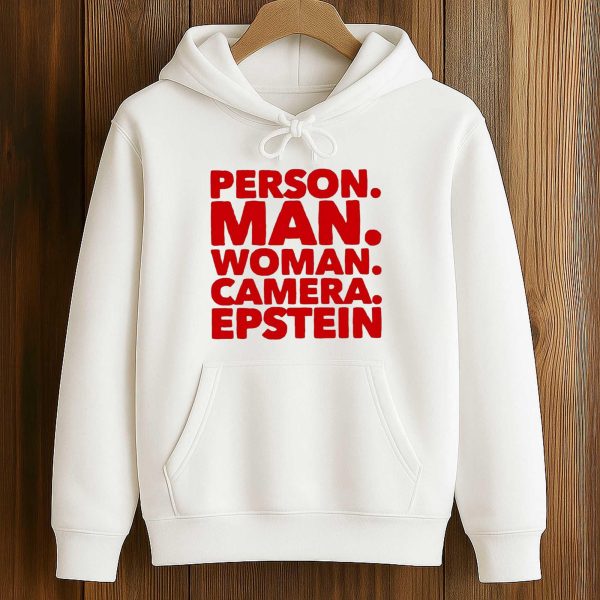 Person Man Women Camera Epstein Shirt