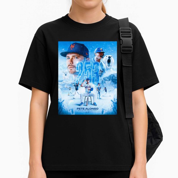 Pete Alonso Mets All Time Home Run Leader Shirt