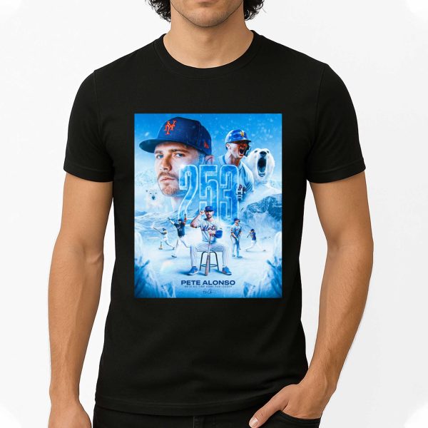 Pete Alonso Mets All Time Home Run Leader Shirt
