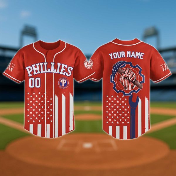 Philadelphia Phillies Happy Labor Day Jersey 2025 2