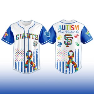 San Francisco Giants Autism Awareness Month Jersey 2025 2