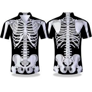 Skeleton Halloween Hawaiian Shirt 2025 1