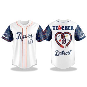 Detroit Tigers Teacher Appreciation Week Jersey 2025 1