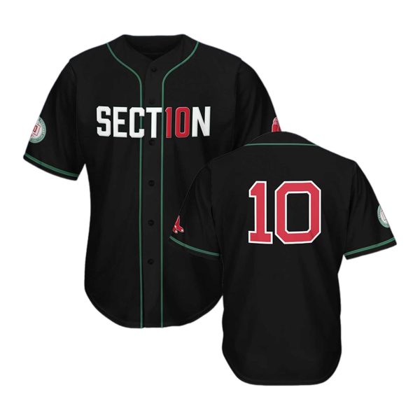 Red Sox Section 10 Night Jersey 2025 Giveaway 1