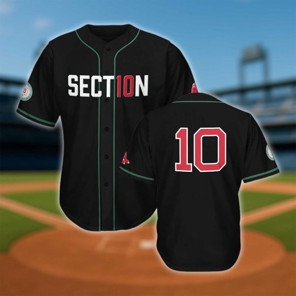Red Sox Section 10 Night Jersey 2025 Giveaway 2