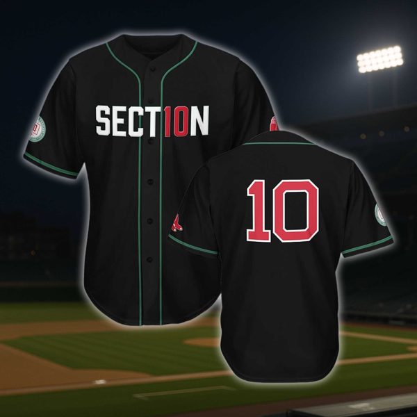 Red Sox Section 10 Night Jersey 2025 Giveaway 3