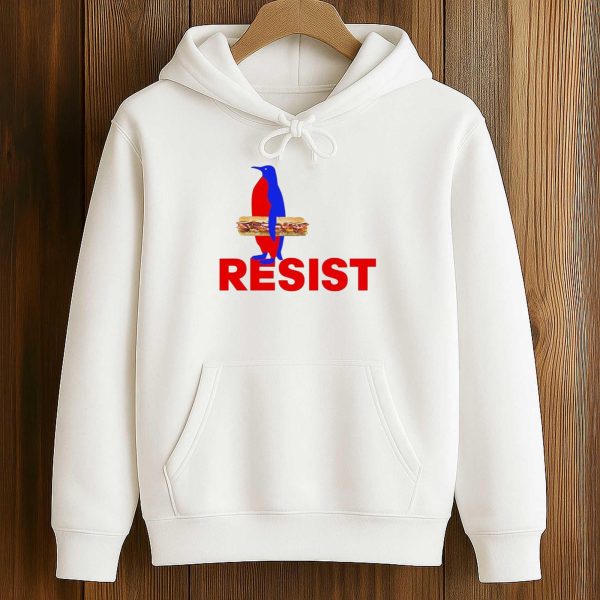 Resist Penguin Sandwich Shirt