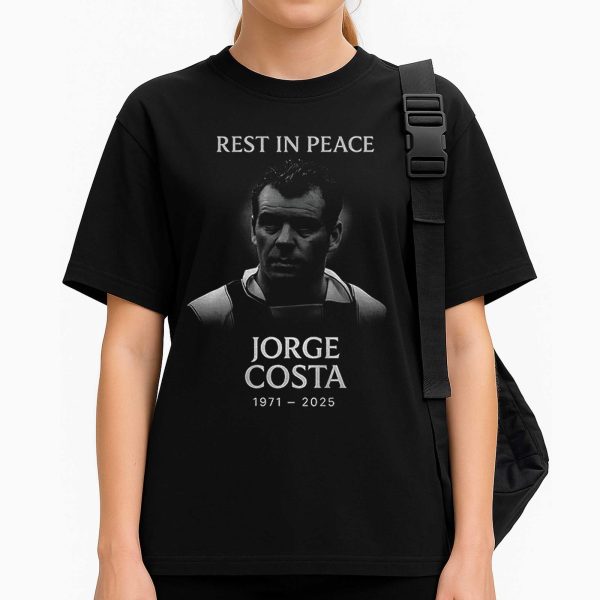 Rest In Peace Jorge Costa 1971 2025 Shirt
