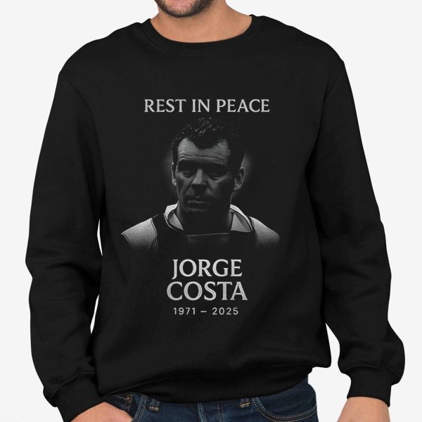 Rest In Peace Jorge Costa 1971 2025 Shirt