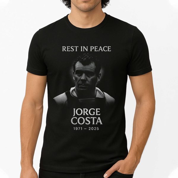 Rest In Peace Jorge Costa 1971 2025 Shirt