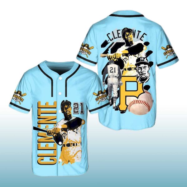 Roberto Clemente Baseball Jersey 2025 2