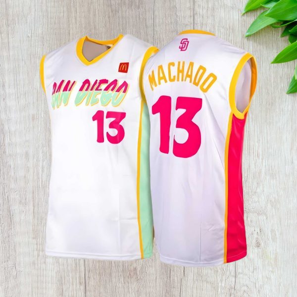 San Diego Padres Machado Basketball Jersey Giveaway 2025 1
