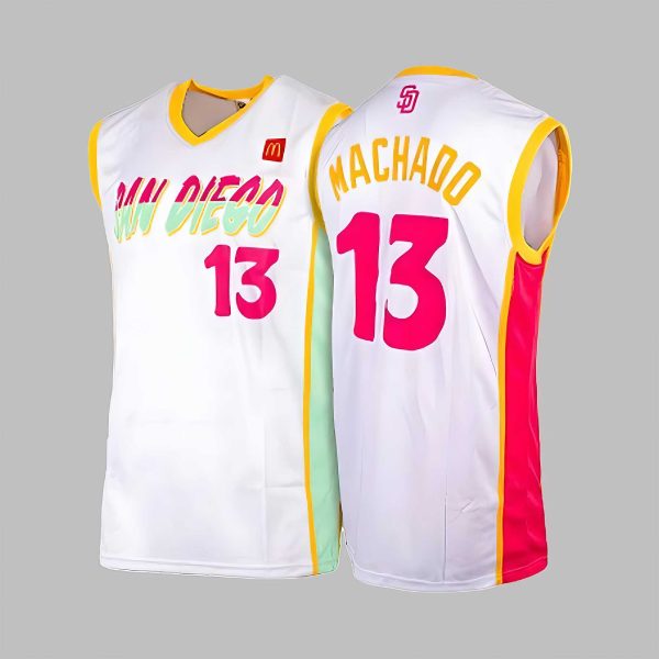San Diego Padres Machado Basketball Jersey Giveaway 2025 3