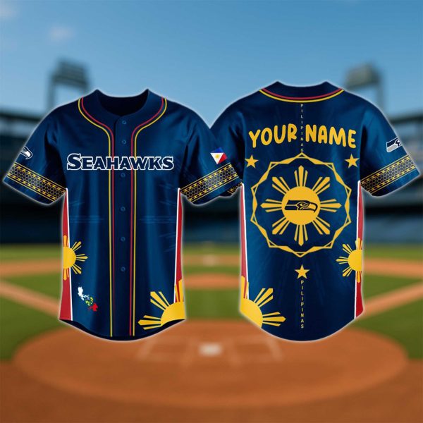 Seattle Seahawks Filipino Heritage Night Jersey 2025 2