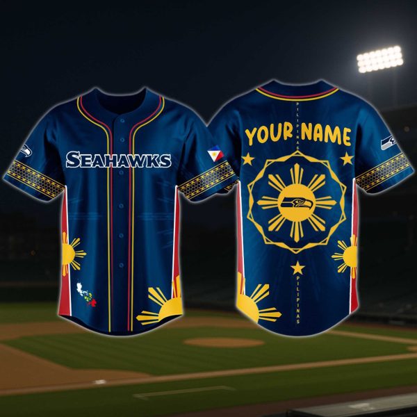 Seattle Seahawks Filipino Heritage Night Jersey 2025 3