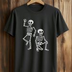 Skeleton Dance Fuck Trump 2025 Shirt