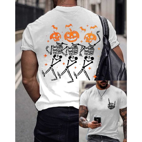 Skeleton Dance Fuck Trump Halloween FDT Shirt 3