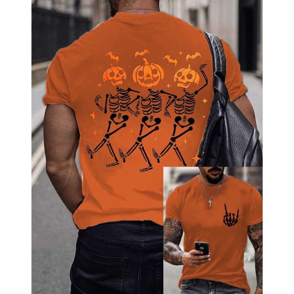 Skeleton Dance Fuck Trump Halloween FDT Shirt 4