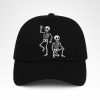 Skeleton Dance Fuck Trump Hat
