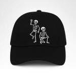 Skeleton Dance Fuck Trump Hat