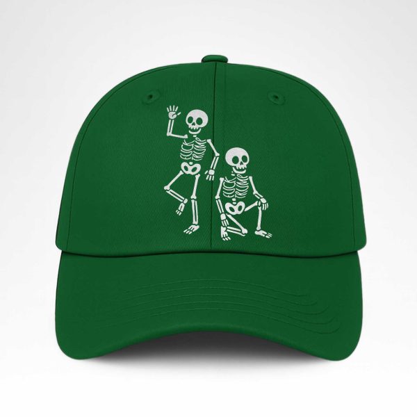 Skeleton Dance Fuck Trump Hat
