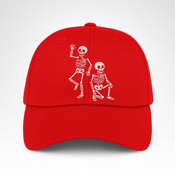 Skeleton Dance Fuck Trump Hat