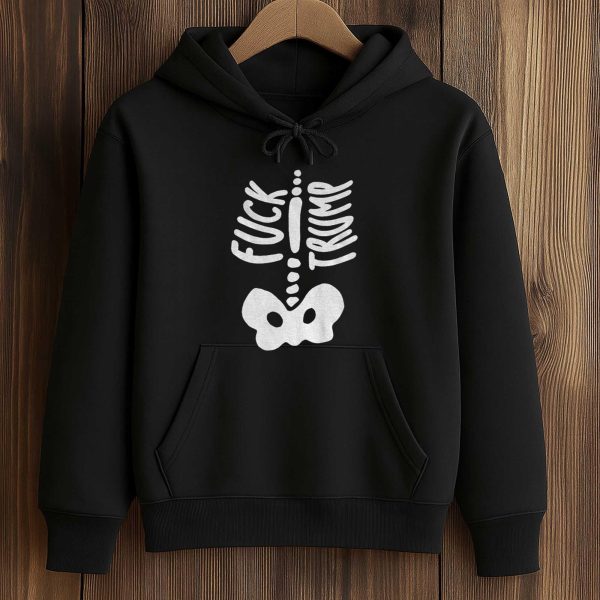 Skeleton Fuck Trump Halloween 2025 Shirt
