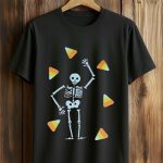 Skeleton Fuck Trump Halloween T-Shirt