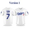 Son Heung min Los Angeles Dodgers Jersey 2025